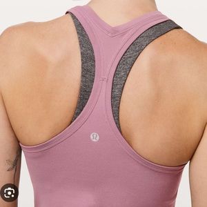 Lululemon pink cool racerback tank